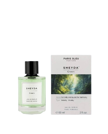 Paris Bleu Sheyda Green EDP 60ml (BVLGARI Pour Homme EDP)